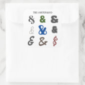 アンパサンド日 スクエアシール (バッグ)