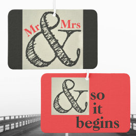 アンパサンド記号で始まるおもしろいので カーエアーフレッシュナー