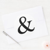 アンパサンド記号, アンド記号 ラウンドシール (封筒)