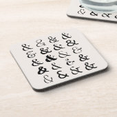 アンパサンド記号 コースター (左側)