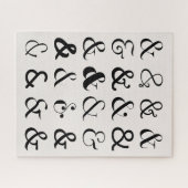 アンパサンド記号 ジグソーパズル (横)