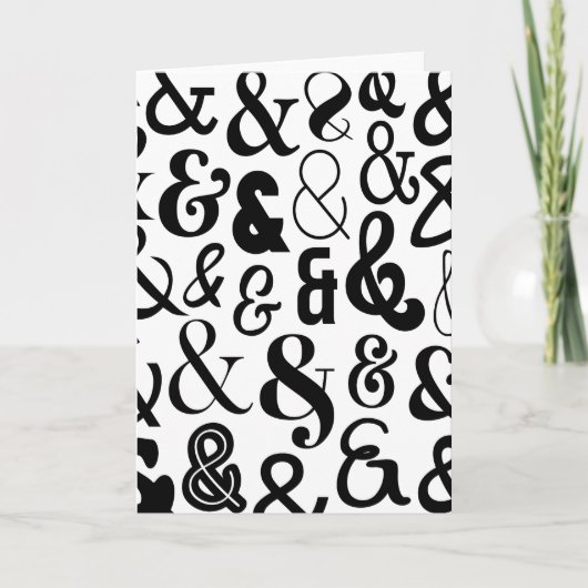 アンパサンド カード (正面)