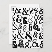 アンパサンド シーズンポストカード (正面/裏面)