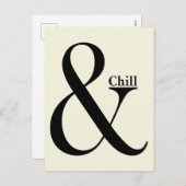 アンパサンド・チル シーズンポストカード (正面/裏面)
