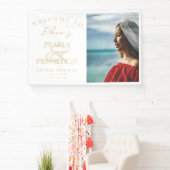 アンパサンド パール＆プロセッコ ブライダルシャワー 横断幕 (インサイチュ)