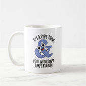 アンパサンド・フォント・プーンにはならないようなタイプ コーヒーマグカップ (左)