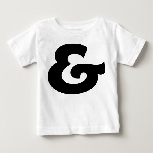 アンパサンド ベビーTシャツ (正面)