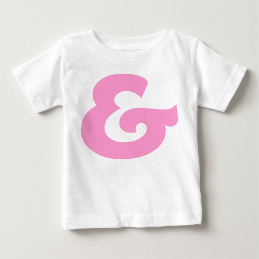 アンパサンド ベビーTシャツ (正面)