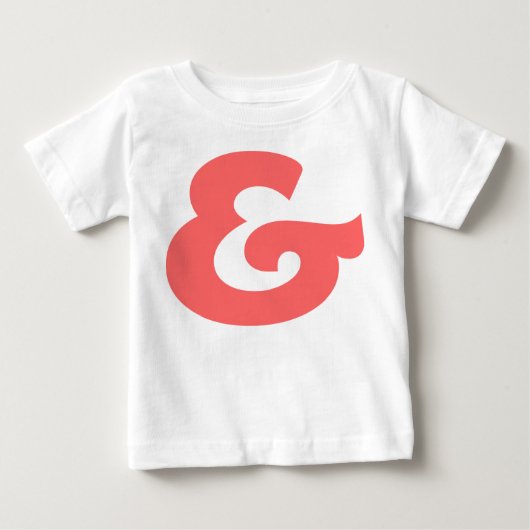 アンパサンド ベビーTシャツ (正面)