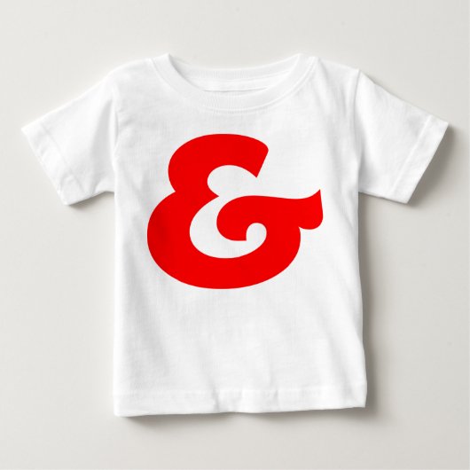 アンパサンド ベビーTシャツ (正面)