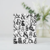 アンパサンド ポストカード (スタンド正面)