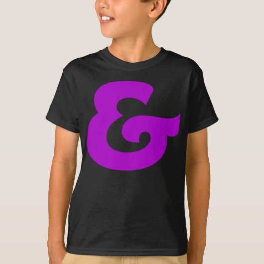 アンパサンド Tシャツ (正面)
