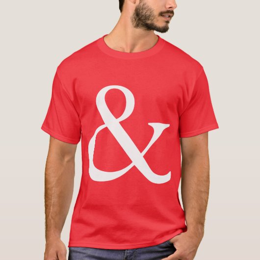 アンパサンド Tシャツ (正面)