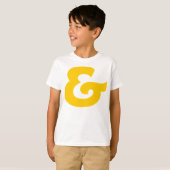 アンパサンド Tシャツ (正面フル)