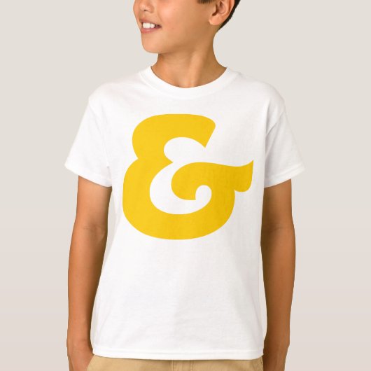 アンパサンド Tシャツ (正面)