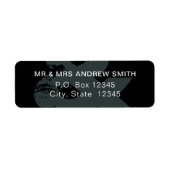 アンパモダンン素朴サンド差出人住所ラベル ラベル (正面)