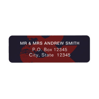 アンパモダンン素朴サンド差出人住所ラベル ラベル