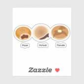 アンパン、ホットテック、パンケーキ シール (シート)