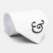 アンパーサンドのタイ ネクタイ (ロール)