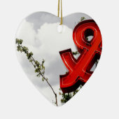 アンパーサンド セラミックオーナメント (右)