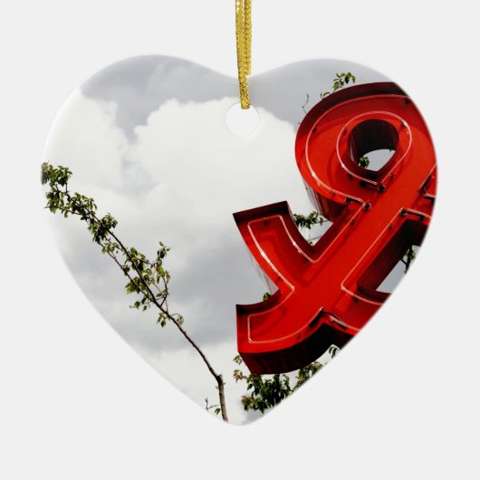 アンパーサンド セラミックオーナメント (正面)