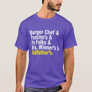アンパーサンド: バトン・ルージュの飲食店の記憶 Tシャツ