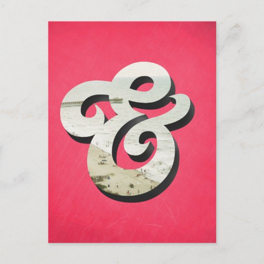 アンパーサンド ポストカード (正面)