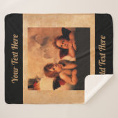 アンパーソナライズされたジェリックチェルブスアート シェルパブランケット (正面(横))