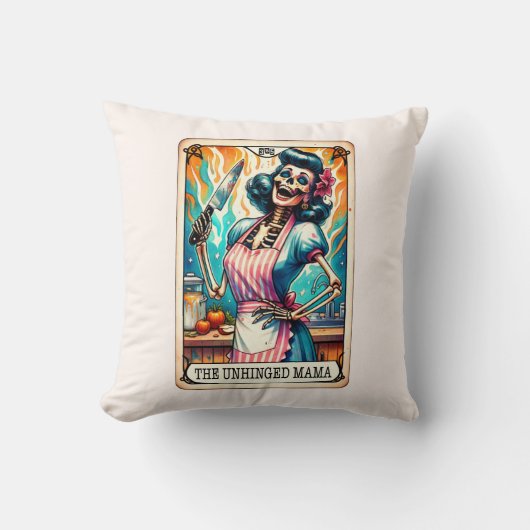 アンヒンジママタロットカード クッション (正面)