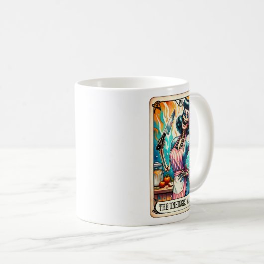 アンヒンジママタロットカード コーヒーマグカップ (正面右)