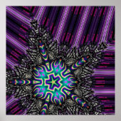 アンビエントスノーフォール – Ken Gage Art ポスター (正面)