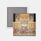 アンビエールアルタルピースの中央部 マグネット (正面/裏面)