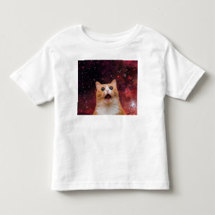 アンビキュアト宇宙キャット トドラーTシャツ