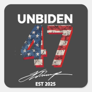 アンビデン47トランプEst.2025 7月4日 スクエアシール