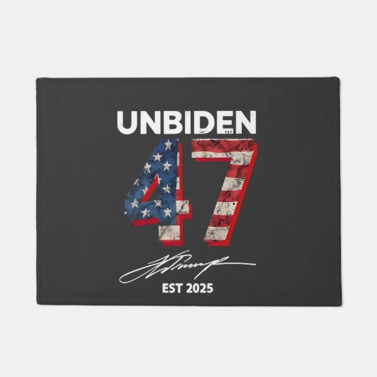 アンビデン47トランプEst.2025 7月4日 ドアマット (正面)