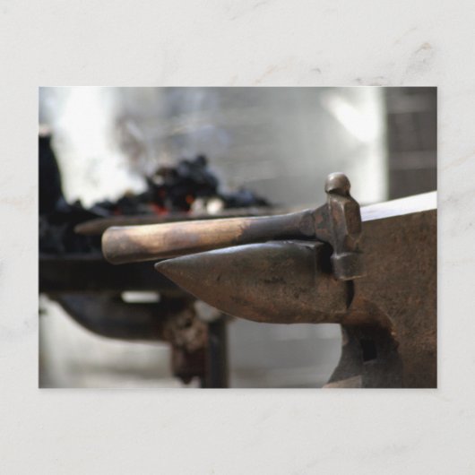 アンビルのハンマー ポストカード (正面)