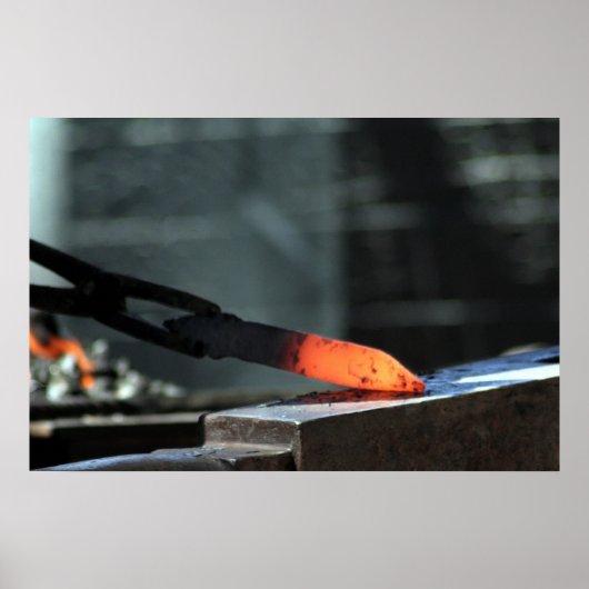 アンビルの熱い鉄 ポスター (正面)