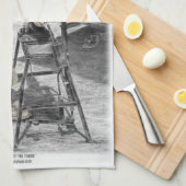 アンビルを使用したフライヤー鍛冶屋 キッチンタオル (四つ折り)