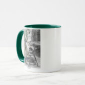 アンビルを使用したフライヤー鍛冶屋 マグカップ (正面左)