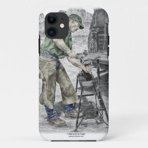 アンビルを使用したフライヤー鍛冶屋 iPhone 11 ケース