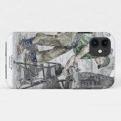 アンビルを使用したフライヤー鍛冶屋 Case-Mate iPhoneケース (裏面(横))