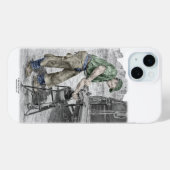 アンビルを使用したフライヤー鍛冶屋 Case-Mate iPhoneケース (裏面 (横))