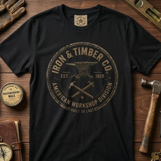 アンビル工房 | ビンテージ鍛冶の伝統 Tシャツ