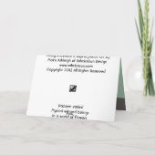 アンファンシーテナ サンキューカード (裏面)