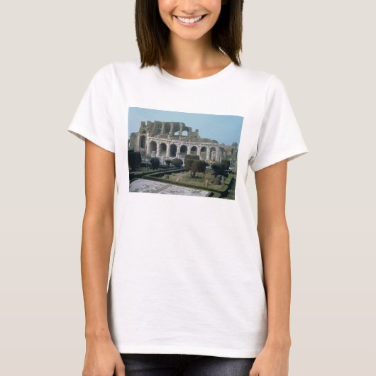 アンフィシアター遺跡、1世紀(写真) Tシャツ (正面)