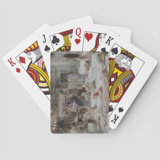 アンフィッサの女性（古代ギリシャ） トランプ (裏面)