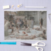 アンフィッサの女性(by Sir Lawrence Alma-Ta浮腫) 薄葉紙 (クラフト)