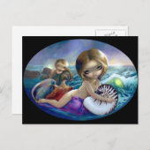 「アンフィトライト」はがき ポストカード (正面/裏面)