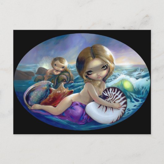 「アンフィトライト」はがき ポストカード (正面)