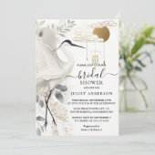 アンフェザー アジアンスカイ クラウド クレーンブライダルシャワー 招待状 (スタンド正面)